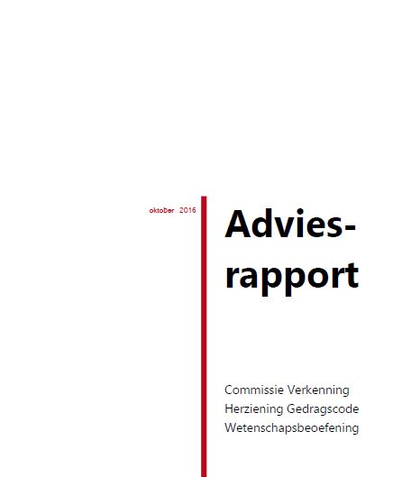 VvL heeft zitting in de Commissie Herziening Nederlandse Gedragscode Wetenschapsbeoefening